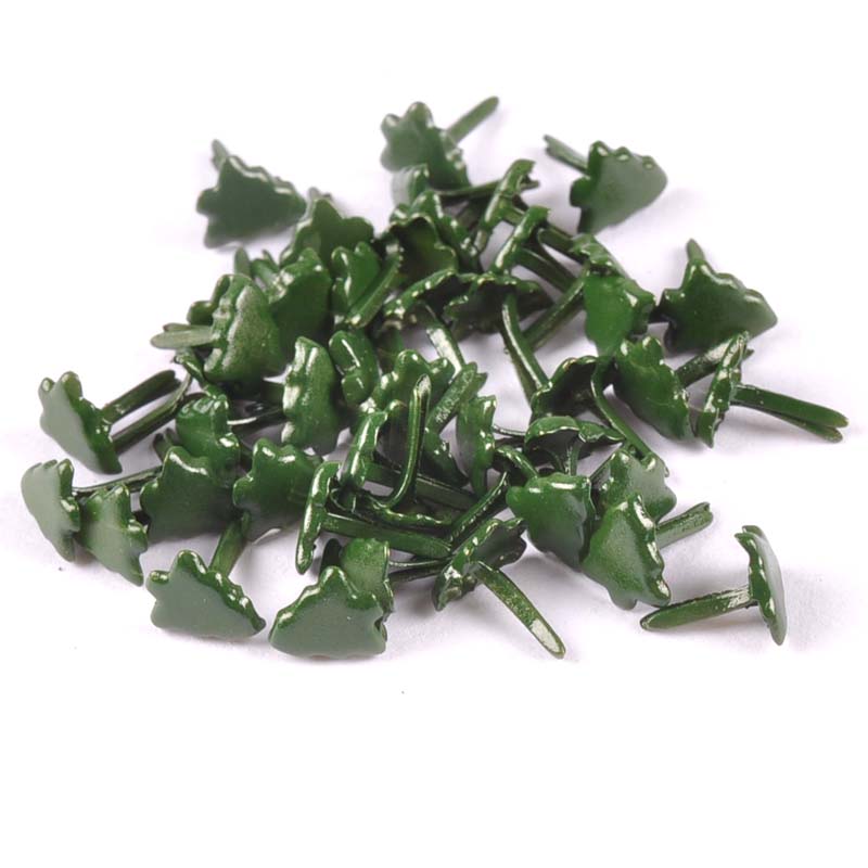50 adet Mini noel ağacı Brads  - Embellishments For Scrapbooking incelemesi ve fiyatı