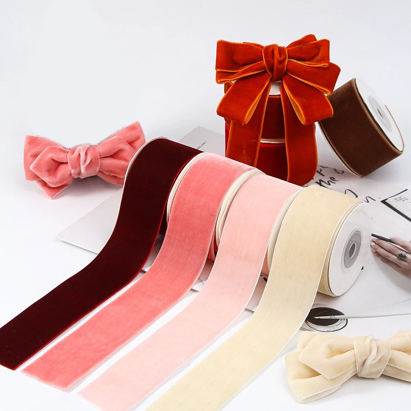 Klasik 5 metre 6mm-38mm Tek Ta - Velvet Ribbon Roll incelemesi ve fiyatı