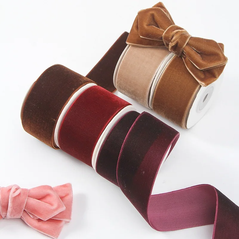 Klasik 5 metre 6mm-38mm Tek Ta - Velvet Ribbon Roll incelemesi ve fiyatı