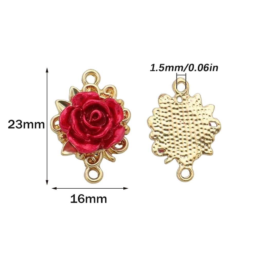 5/10 adet gül takılar 3D gül ç - Embellishment Crafts incelemesi ve fiyatı