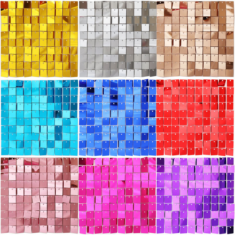 6-27 Adet Açık Altın Simli Duv - Sequin Fabric Panel incelemesi ve fiyatı