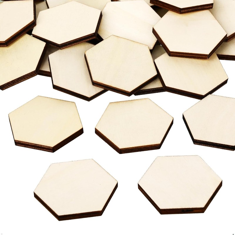 50 adet 4CM bitmemiş ahşap alt - Craft Embellishments incelemesi ve fiyatı