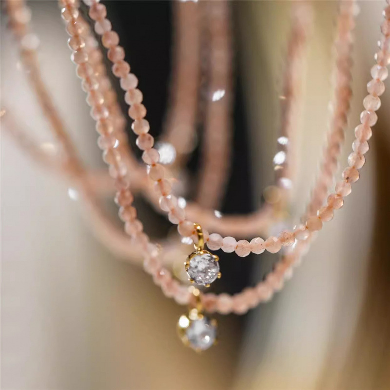 Moda Vintage Seksi Zirkon Koly - Pearl Trim Chain incelemesi ve fiyatı