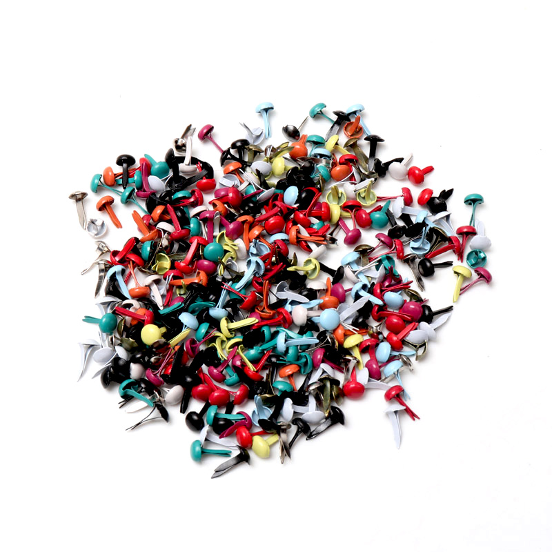 Karışık Pastel Yuvarlak Brads  - Embellishments For Scrapbooking incelemesi ve fiyatı
