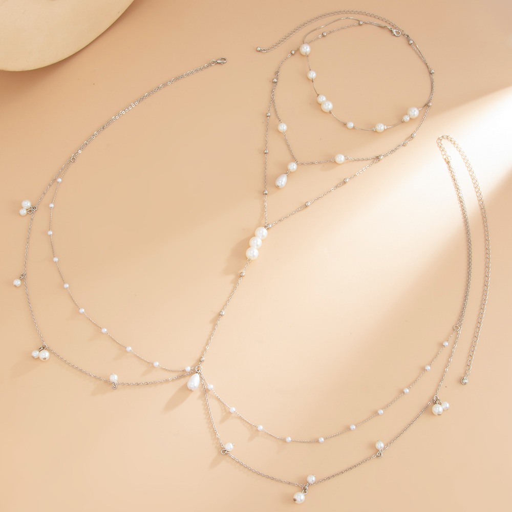 Çok Katmanlı İmitasyon İnci Ko - Pearl Trim Chain incelemesi ve fiyatı