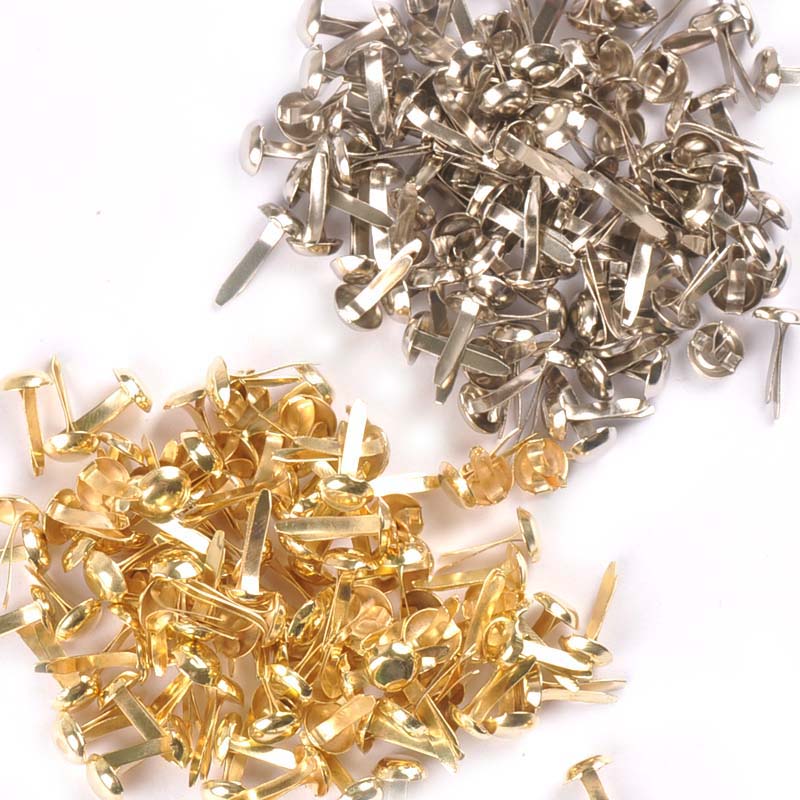 100 Adet Mix Yuvarlak Brads Gü - Embellishments For Scrapbooking incelemesi ve fiyatı